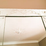 Venetian art deco mirror