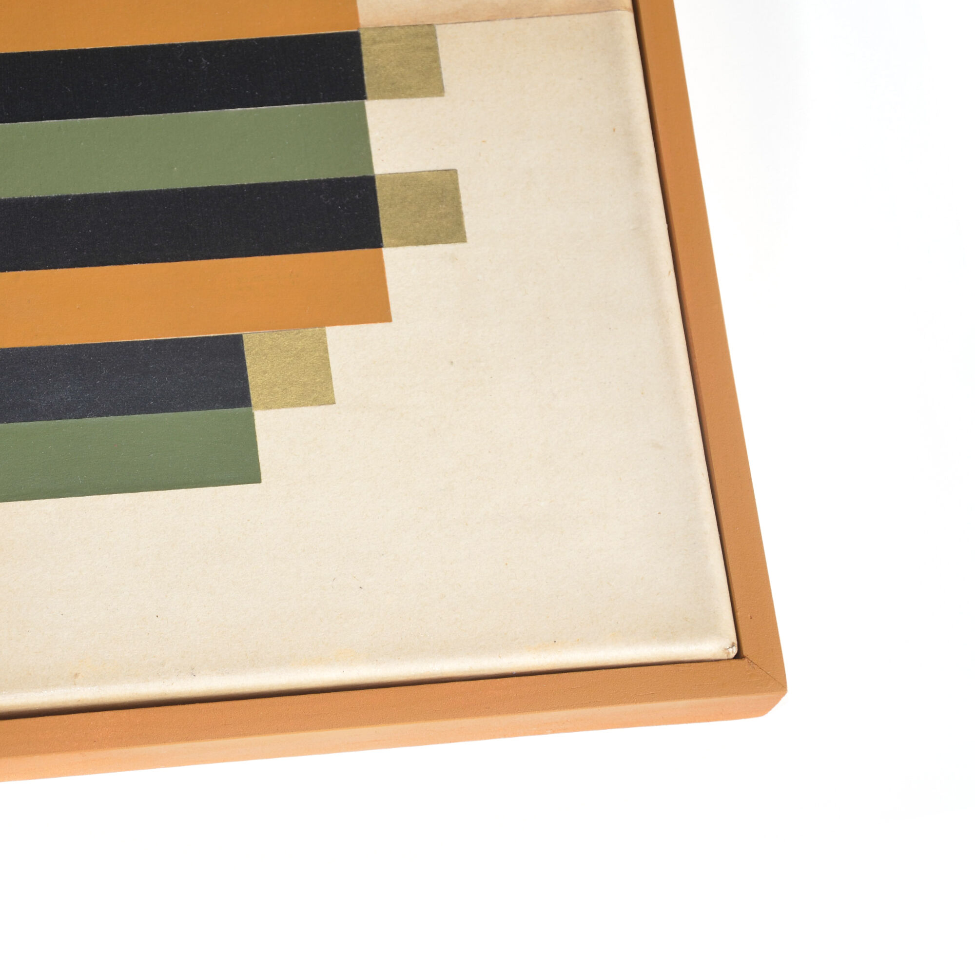 Collage on canvas • stripe t2 • signed eawy