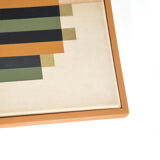 Collage on canvas • stripe t2 • signed eawy