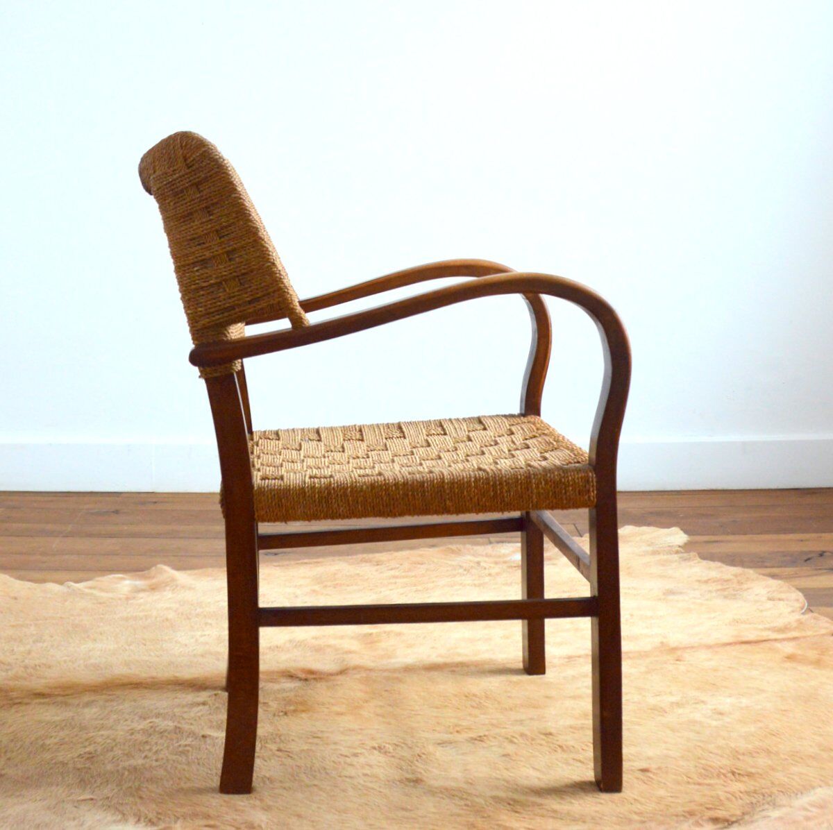 Bauhaus armchair by Erich Dieckmann art deco 1920 / 1930s