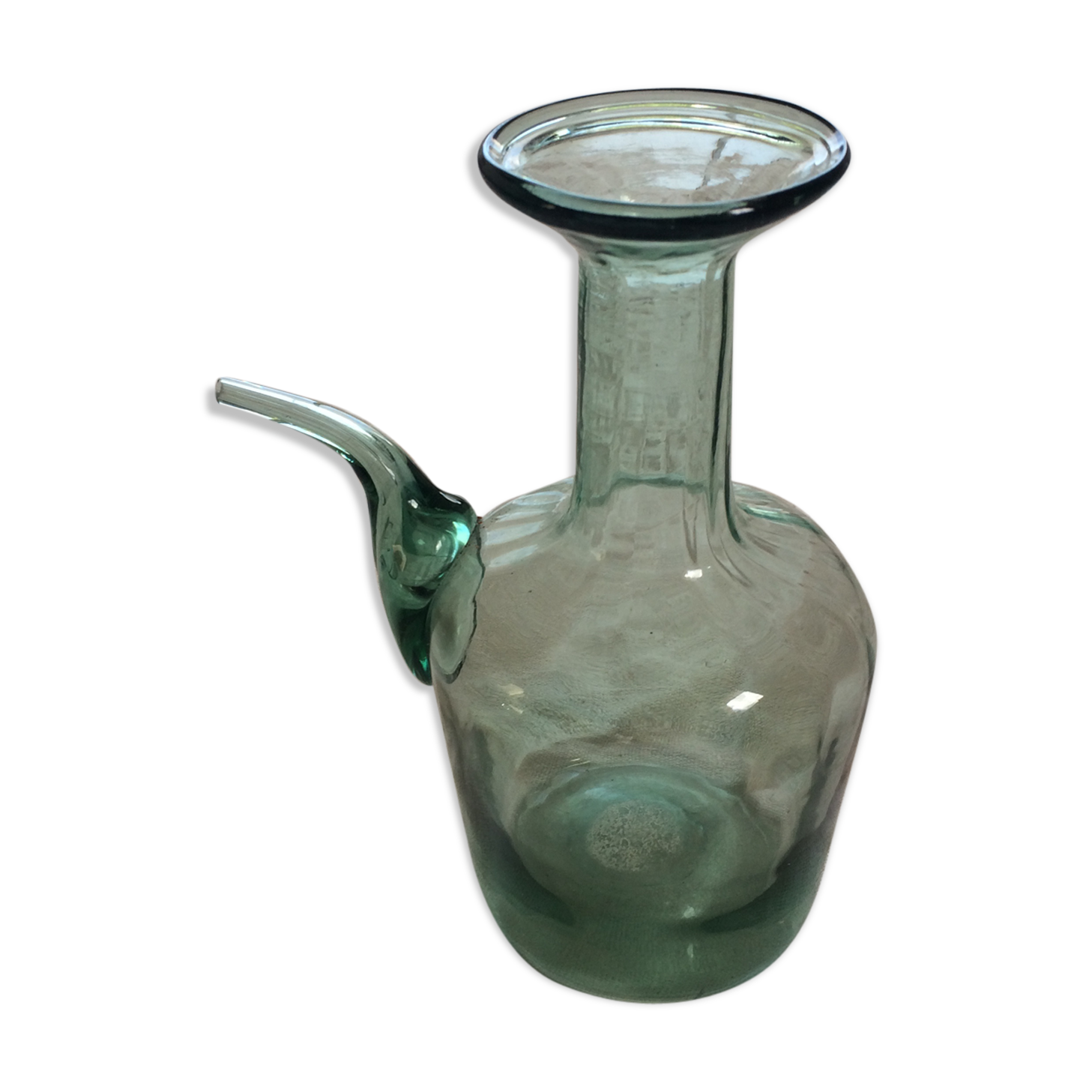 Bouteille en verre soufflèe