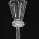 Amazing 6 Light BarovierArt Deco Chandelier, "Bullicante" Glass Murano, 194