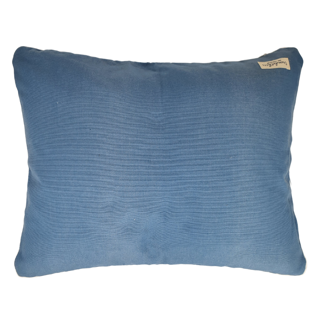 Blue cushion diane - ami h'yut 40x50