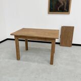 Oak farmhouse table 120cm + 200cm extensions