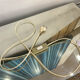Red and white bedside lamp in opaline.