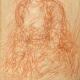 Blood portrait of a woman Period Napoleon I Early nineteenth century