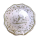 Assiette faïence de Moustiers oiseau du paradis