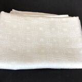 Damask cotton tablecloth