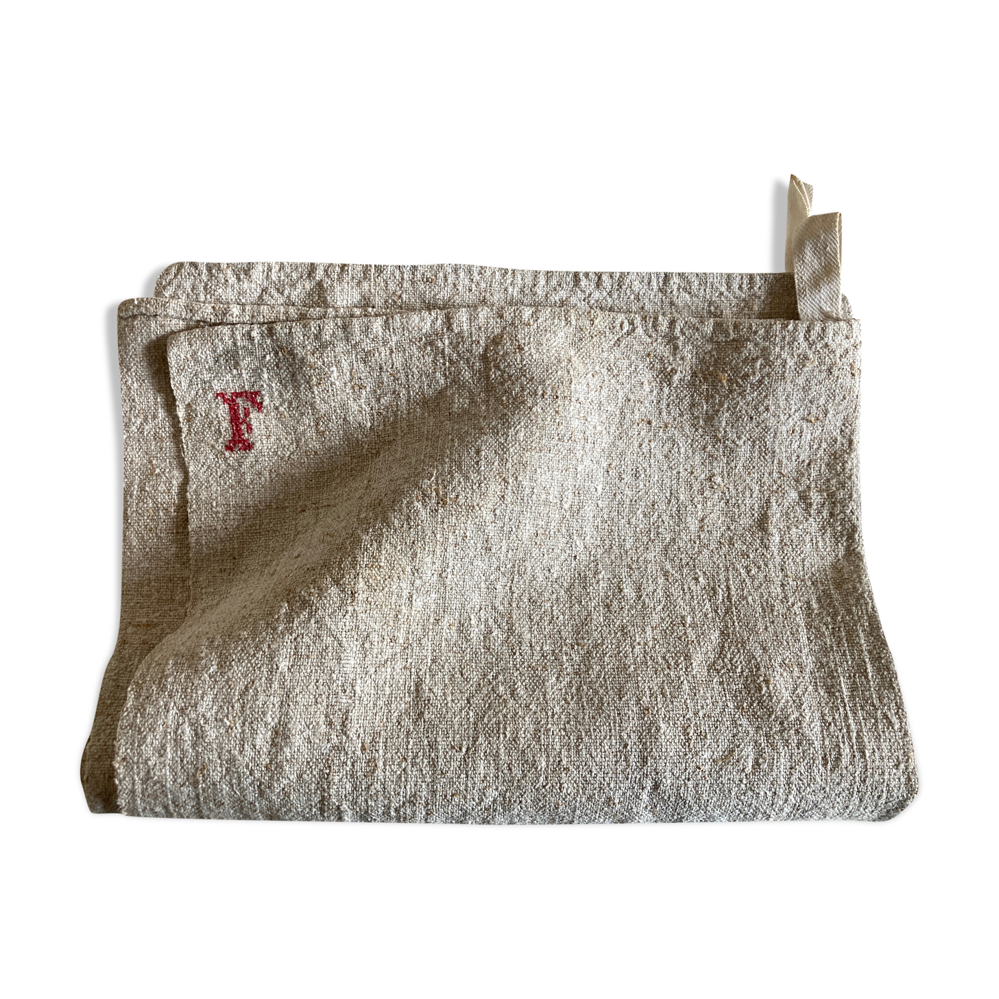 Farm torchon in raw hemp 19th reserve linen