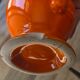 Vintage orangeade service Vallauris – Orange Pop jug + 6 cups