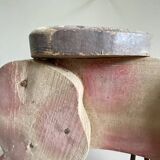 50's wooden horse toy