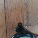 Vintage black and sage green design coat hook