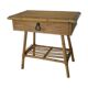 Rattan bedside table