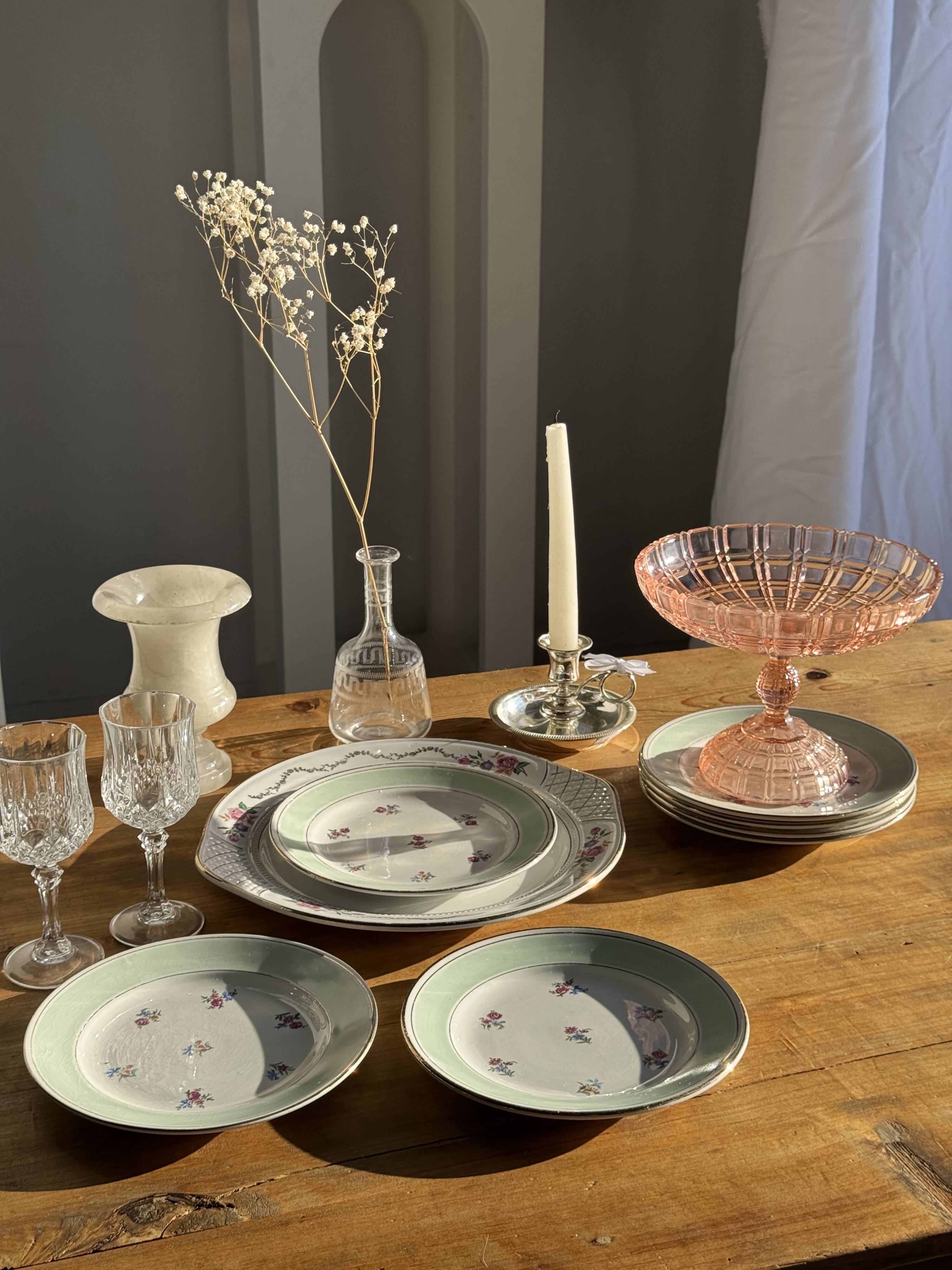 L'Amandinoise rose gold tart dish D30