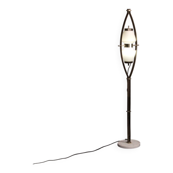 Lampe de sol rare Goffredo Reggiani milieu du siècle Italie — Beyit