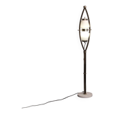 Lampe de sol rare Goffredo Reggiani milieu du siècle Italie