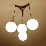 Lampe à suspension italienne du milieu du siècle de l'ère spatiale