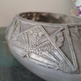 Vase signed R. Ragu. Art Deco.