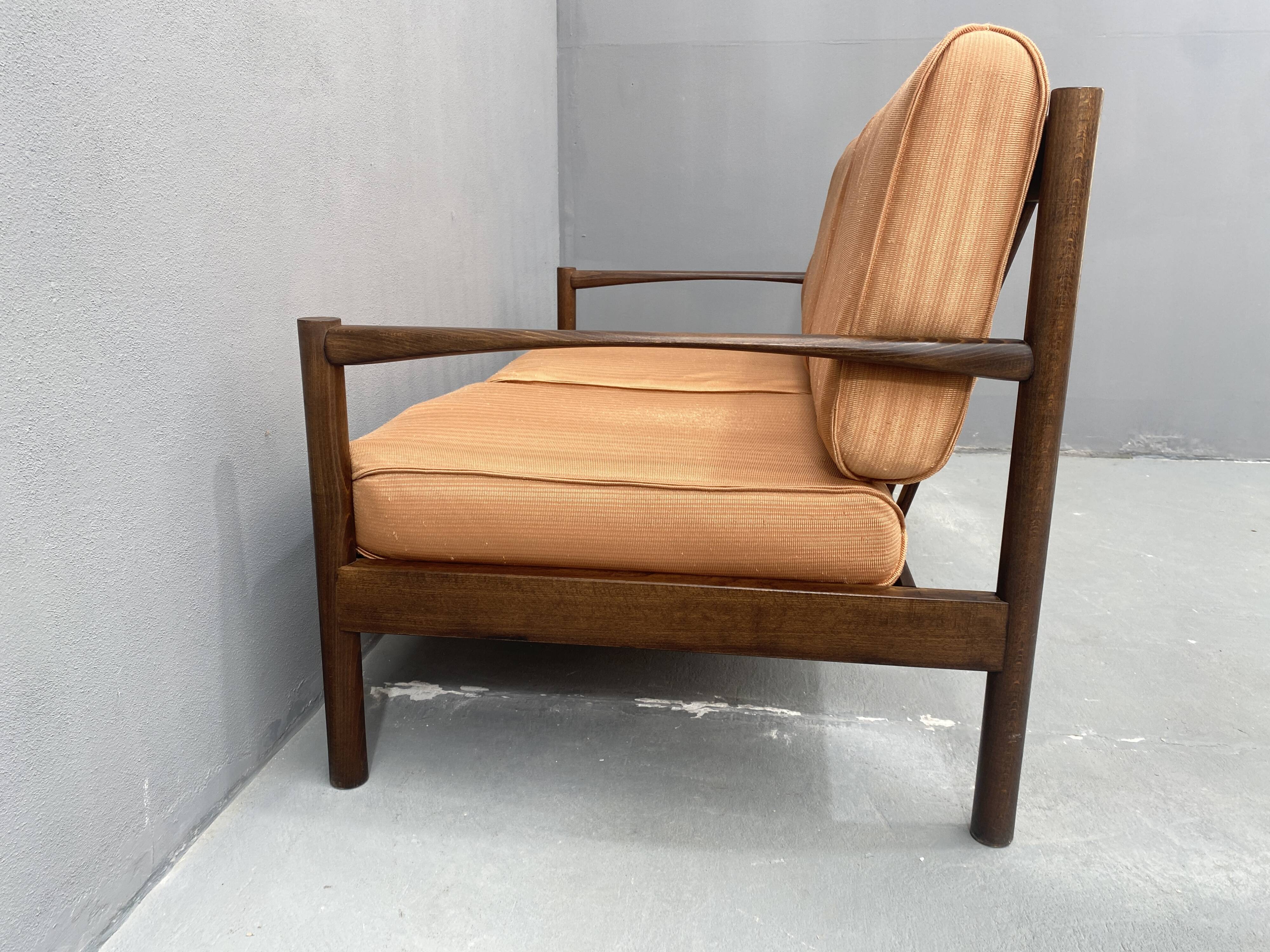 Canapé deux places de style scandinave, années 1980