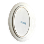 Oval dish St Amand & Hamage in iron earth