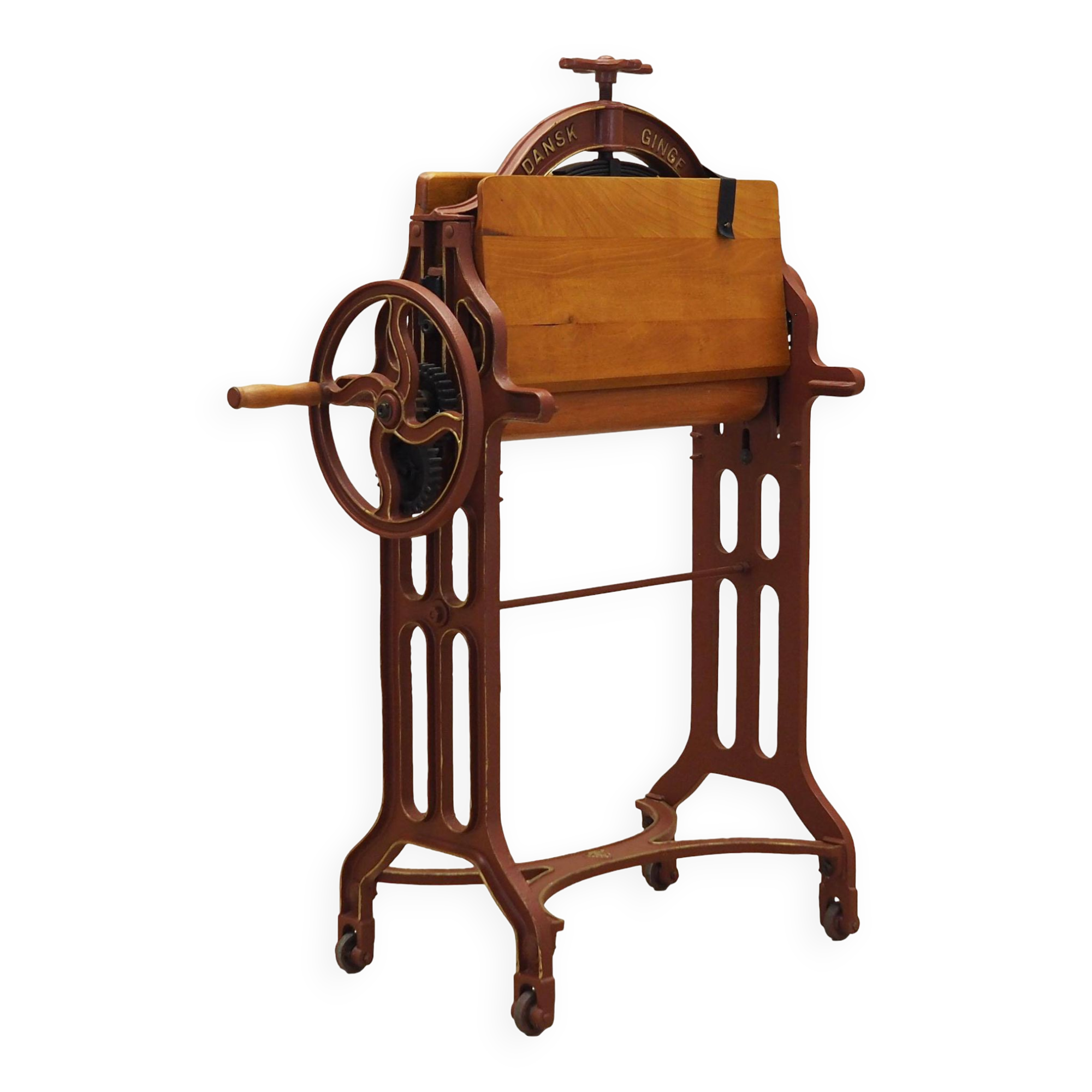 Mangle en fonte, design danois, 19e/20e siècle, production : Danemark