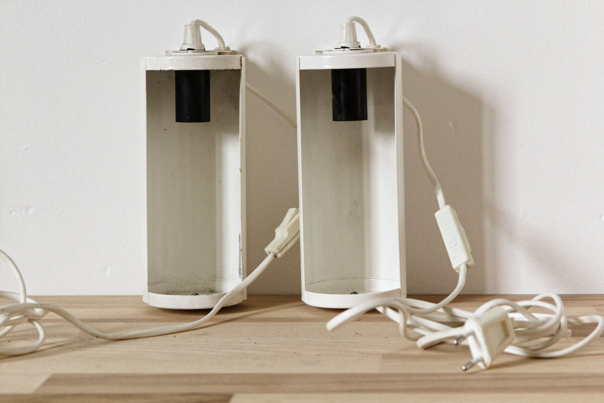 Pair of wall lamps Ikea 80s