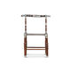 Chaise à décor de métal martelé, 20e siècle