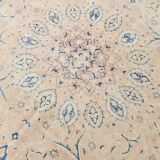 Tapis Vintage Off-White et Rose Poudré, Style Classique, 292x399 Cm