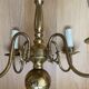 Lustre laiton 4 feux