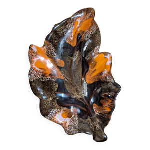 Grand plat ''Feuille''