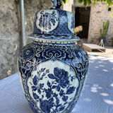 Delftware vase by Boch Royal Sphinx