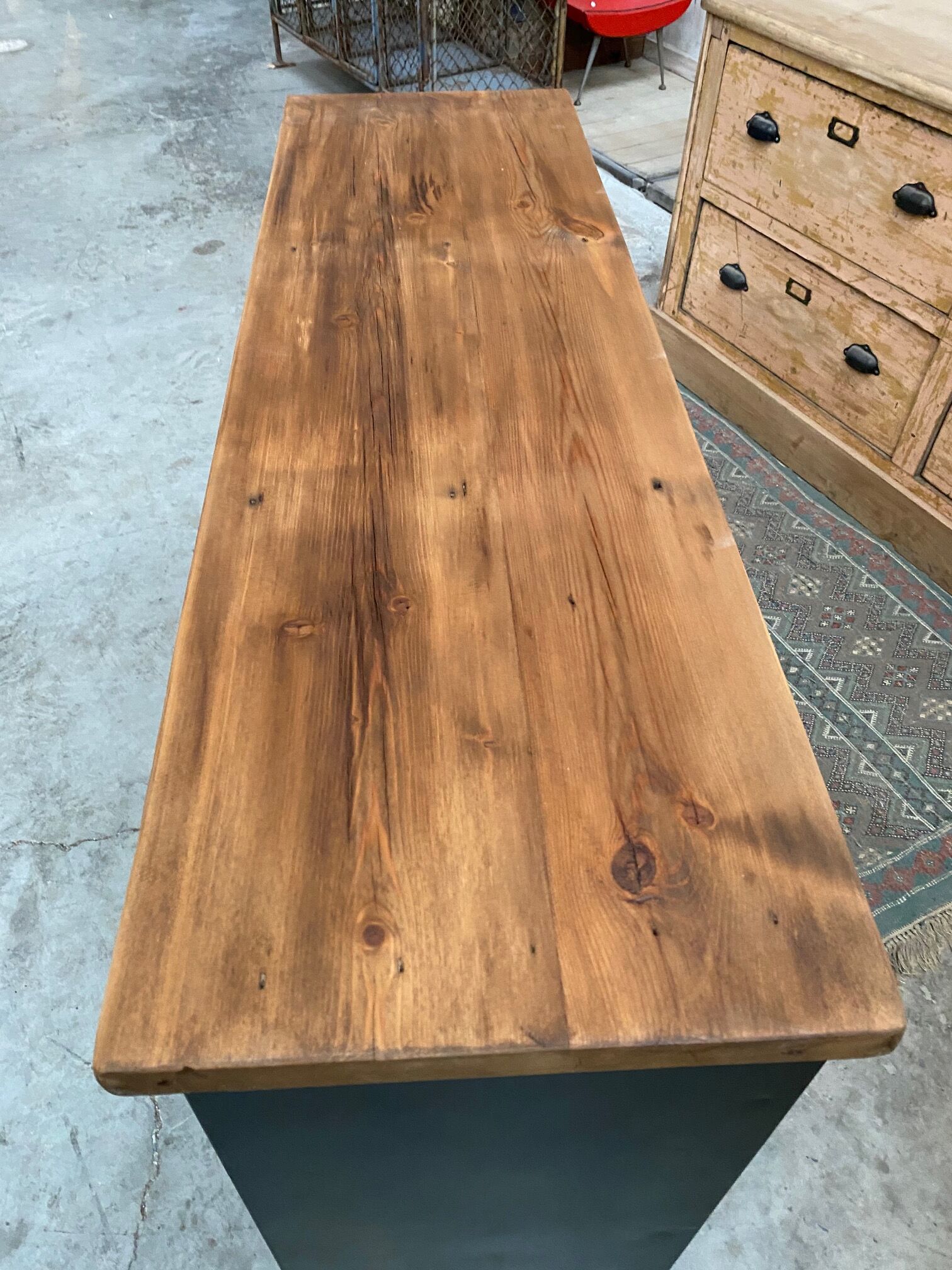 Old metal valve cabinet