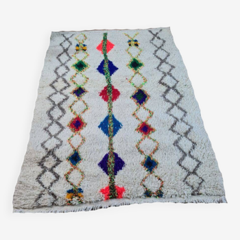 Handmade wool Berber rug 150 x 100 CM