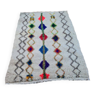 Handmade wool Berber rug 150 x 100 CM