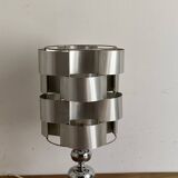 Lamp with lampshade max sauze. 1970. space age.