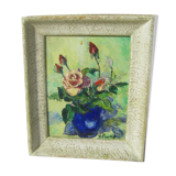 Painting flowers