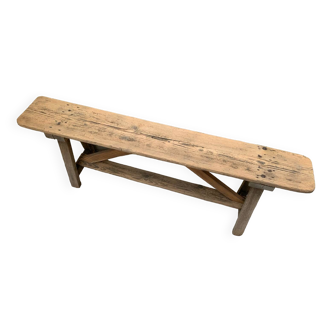 Old farm bench