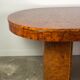 Bureau en loupe d'orme vintage 80'S