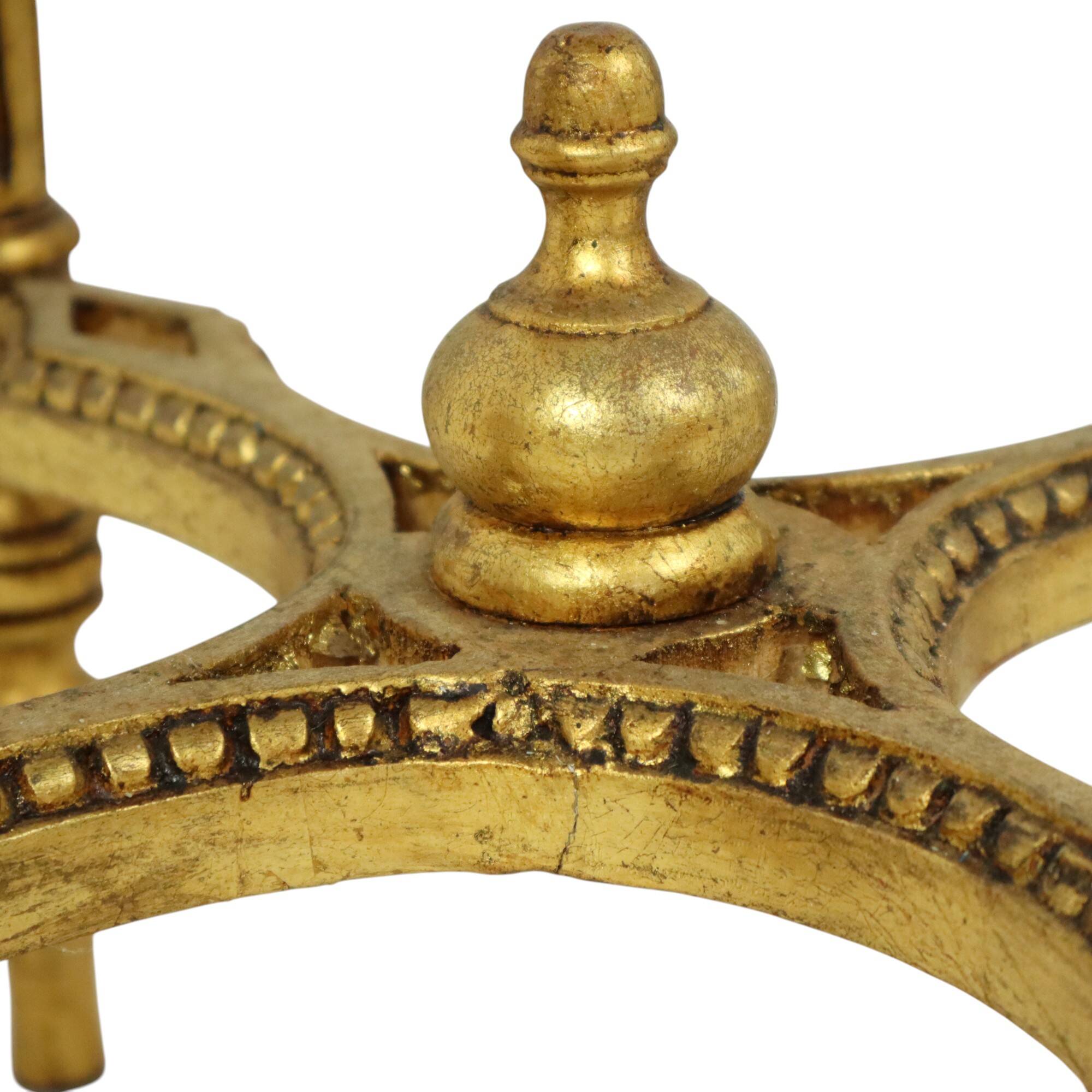 French Antique Side Tables Plant Tables Marble Empire Style