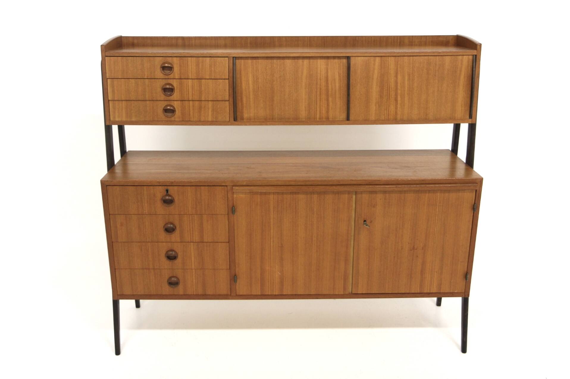 Scandinavian teak sideboard, Sweden, 1950.