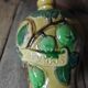 Calvados decanter in vintage antique ceramic