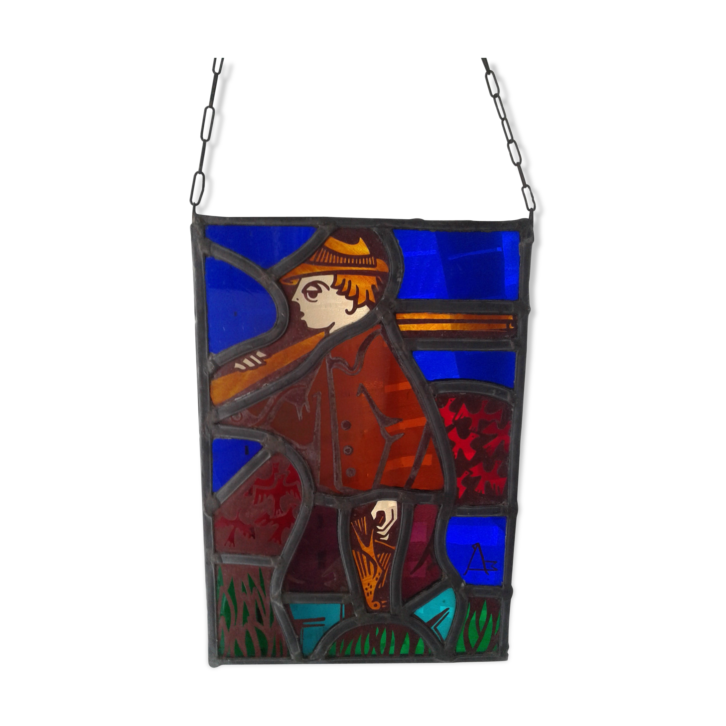 Stained glass windows to hang hunter