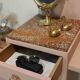 Art Deco dressing table / bedside table set