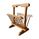 Porte revues en bois clair des années 60