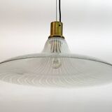 Mid-Century Modern Italian Murano Bubbles Glass Pendant Lamp, 1970s