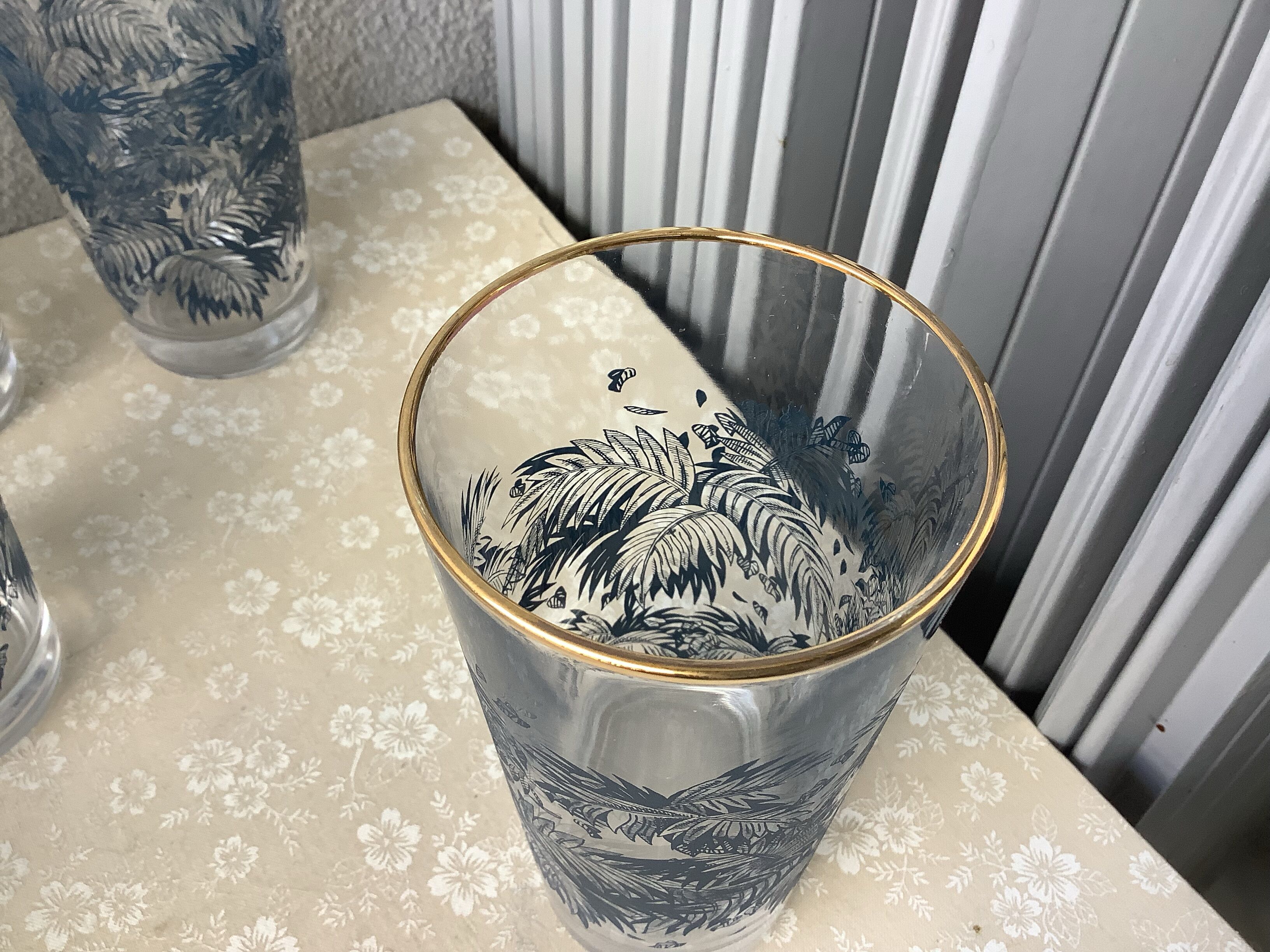 Exotic Bacardi Rum Cocktail Glasses