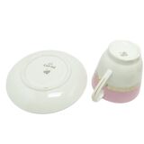 Karol cup and saucer set, porcelain, Chodzież, Poland, 1970s.