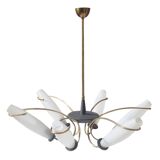 Lustre Lunel, Production Royal Lumières, vintage, années 50