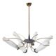 Lustre Lunel, Production Royal Lumières, vintage, années 50
