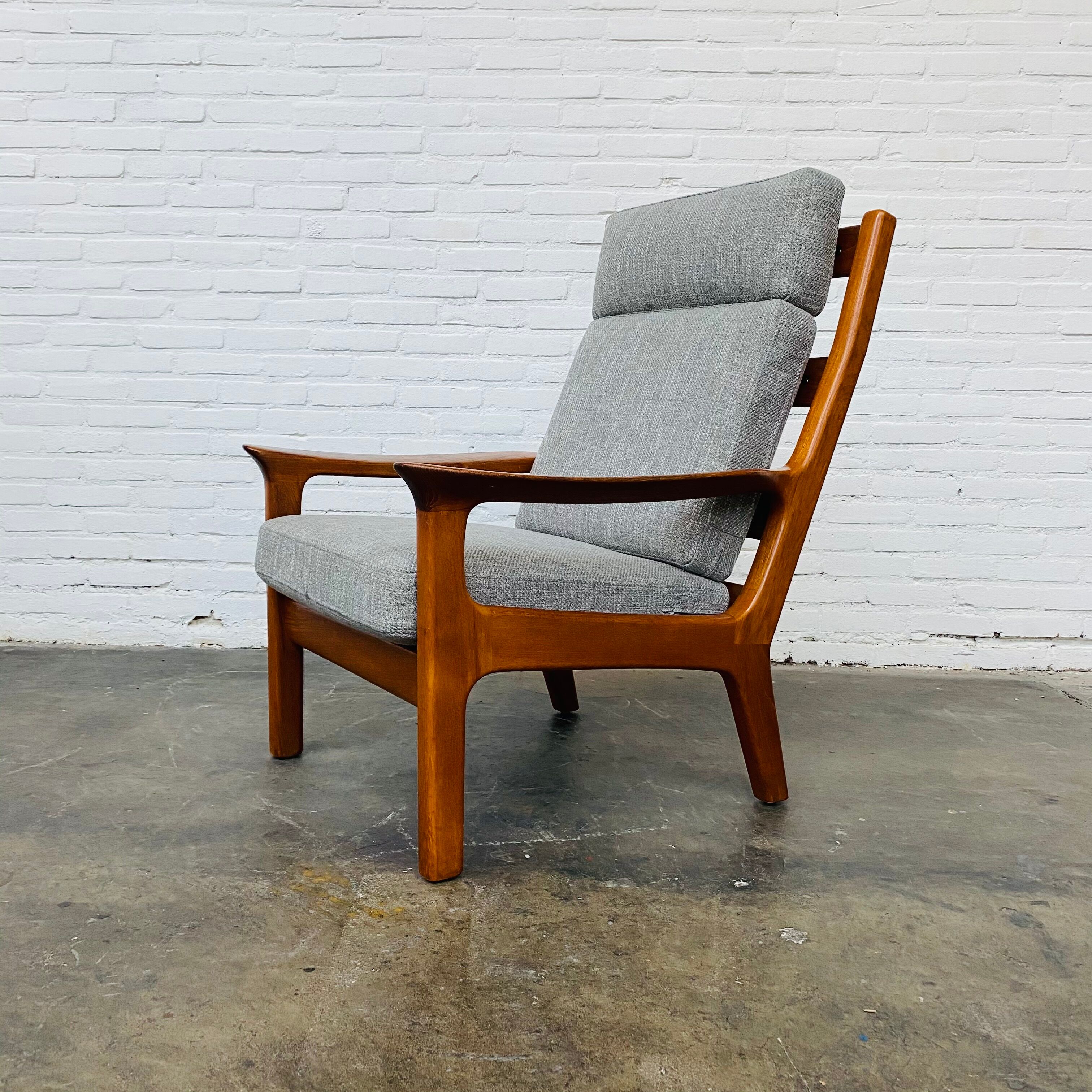 Danish armchair by Juul Kristensen for JK Denmark, 1960